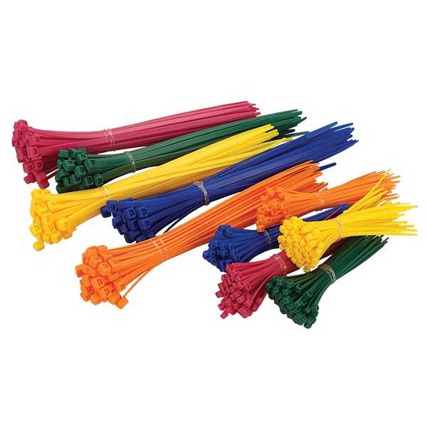 510-Pc Cable Tie Assortment